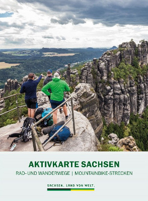 Aktivkarte Radfernwege Sachsen