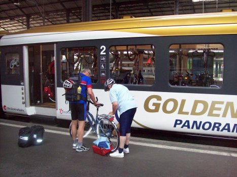Fahrradmitnahme Bahn Schweiz 