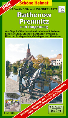 Barthel 149 Rathenow mit Knotenpunkten in Brandenburg