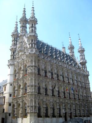 Belgien Leuven Rathaus