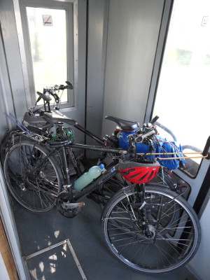 Fahrradtransport Bahn Bansko 2