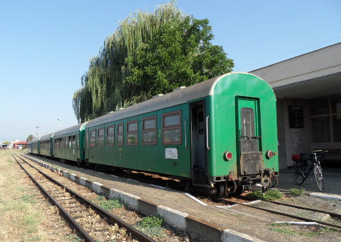 Fahrradtransport Bahn Bansko