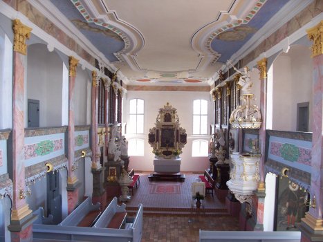 Kirche Uhyst Altar