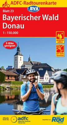 BVA Radtourenkarte 23 Bayrischer Wald / Donau
