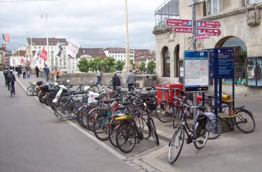 Fahrradparkplatz Basel