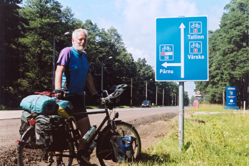 Radwegweisung Tafel