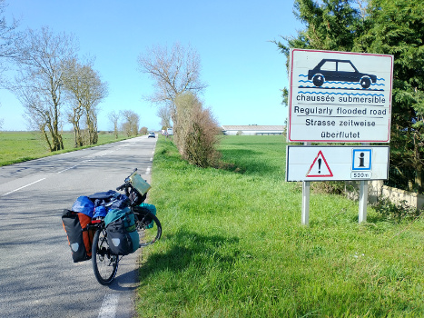 Frankreich EuroVelo 1 Passage du Gois 1