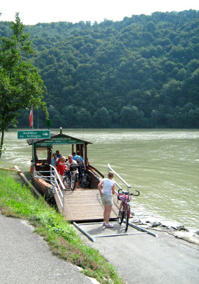 Fahrradmitnahme Fähre Donau 3