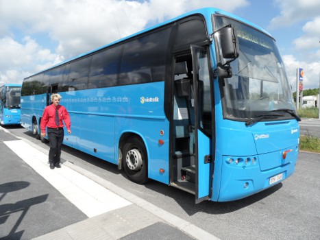 Fahrradtransport Bus Stroemstad