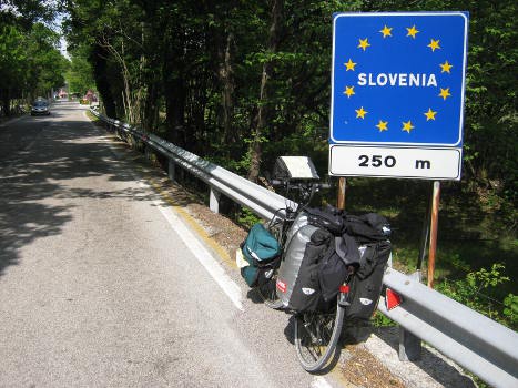 Grenze Slowenien - Italien 2