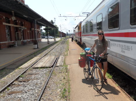 Fahrradtransport Bahn Kroatien 1