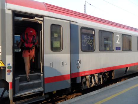 Fahrradtransport Bahn zagreb