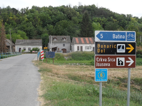 kroatien Radwegweiser 5