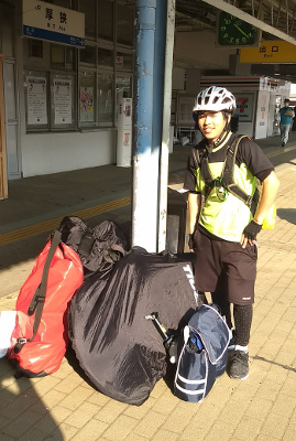 Fahrradmitnahme im Zug in Japan 04