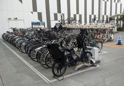 Japan Fahrradparkplatz 08