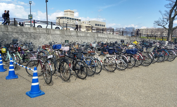 Japan Fahrradparkplatz 18