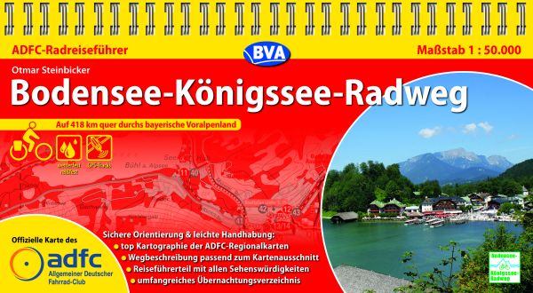 Kompass Bodensee-Koenigsee-Radweg