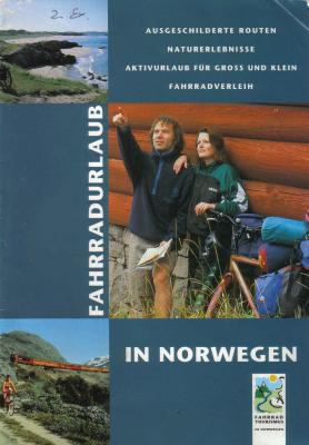 Broschüre Fahrradurlaub  Norwegen