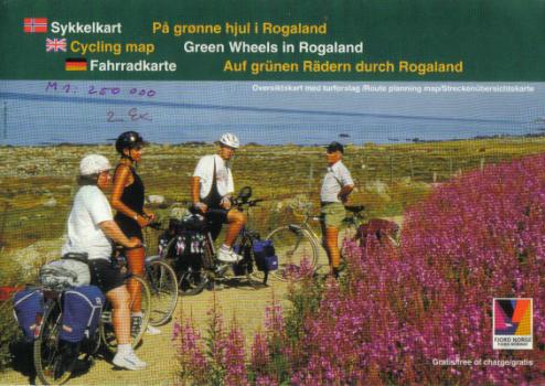 Radkarte Norwegen Rogaland