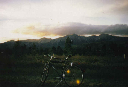Neuseeland Suedalpen Fahrrad