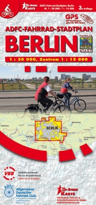 Fahrradstadtplan Berlin Zentrum