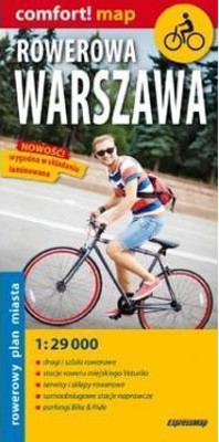 Radwanderkarte Rowerowa Warszawa