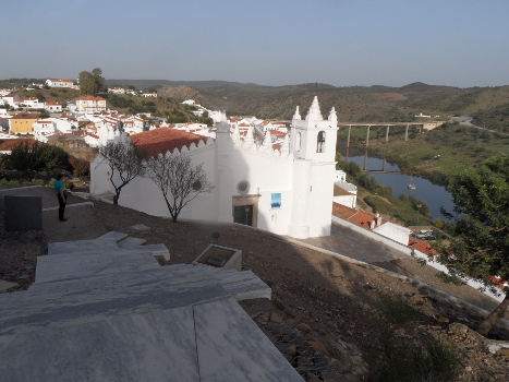 Mertola Blick Bruecke