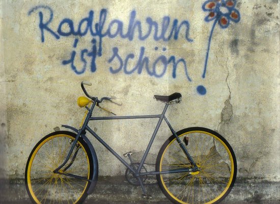 Radfahren ist schoen