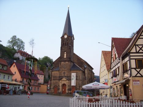 Radfahrerkirche Stadt Wehlen 1