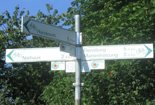 Radwegweiser Schleswig-Holstein