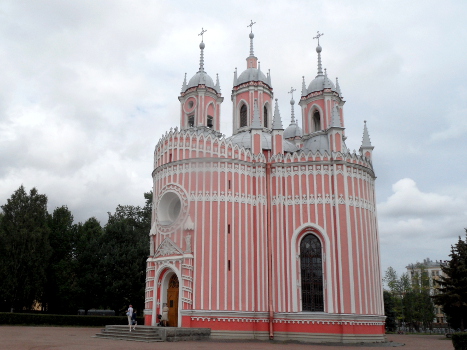 Russland St. Petersburg Kirche