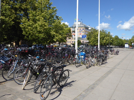 Fahrradparkplatz Linkoeping