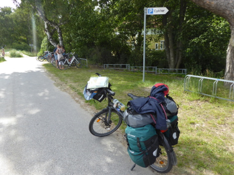 Fahrradparkplatz Ystad 1