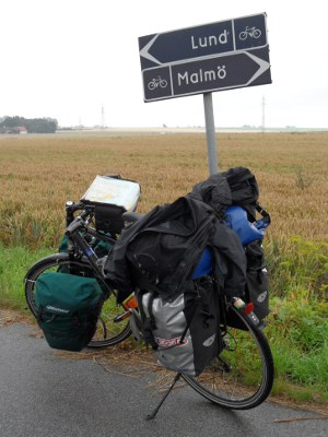 Radwegweiser Lund - Malmoe