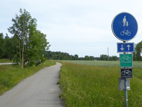 Radwegweiser Sverigeleden 02