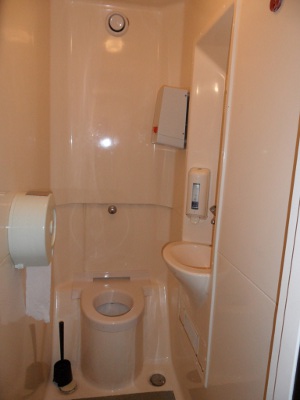 Uebernachtung Hotel Schweden Malmoe WC