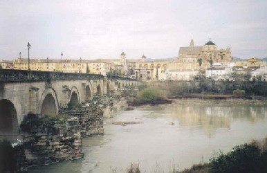 Radwandern Andalusien Cordoba Brucke