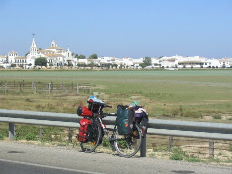 Radwandern Andalusien El Rocio Fahrrad