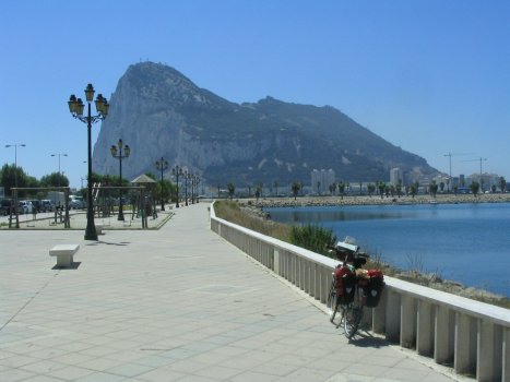 Spanien Gibraltar Promenade
