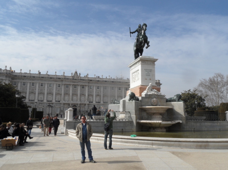 Spanien Madrid Denkmal 1