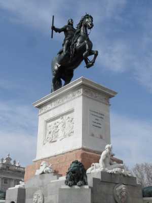 Spanien Madrid Denkmal 2