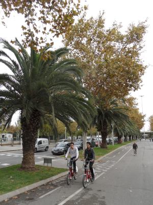 Radweg Barcelona 1