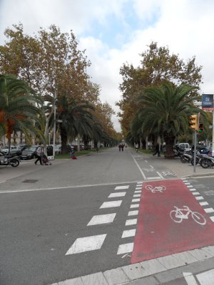 Radweg Barcelona 2