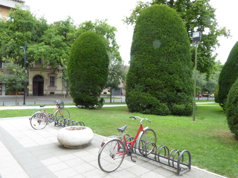 Fahrradparkplatz Sombor