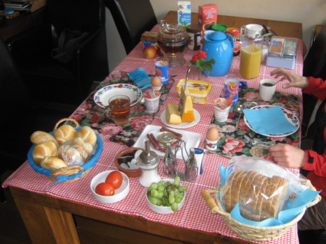 Fruehstueck Bed and Breakfeast