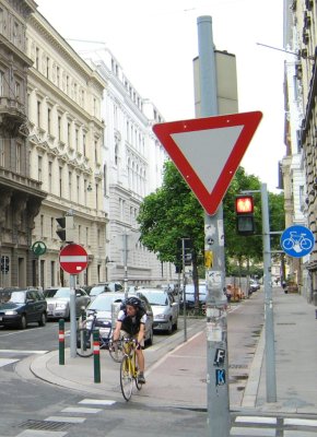 Radweg Wien